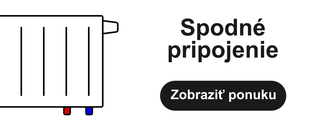 Radiátory KORADO spodné pripojenie, TERMOobchod, PNG